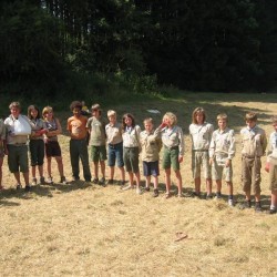 Opening na toteming - Scouts en Gidsen Zaventem 